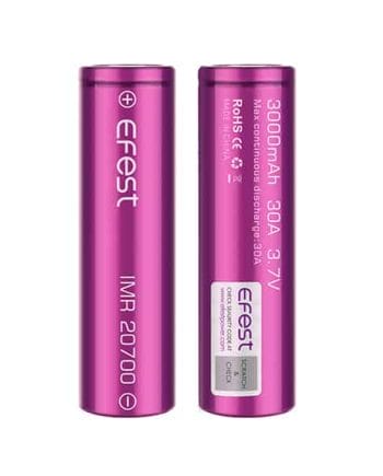 Batteries and Chargers - Efest 20700 High-Drain Battery