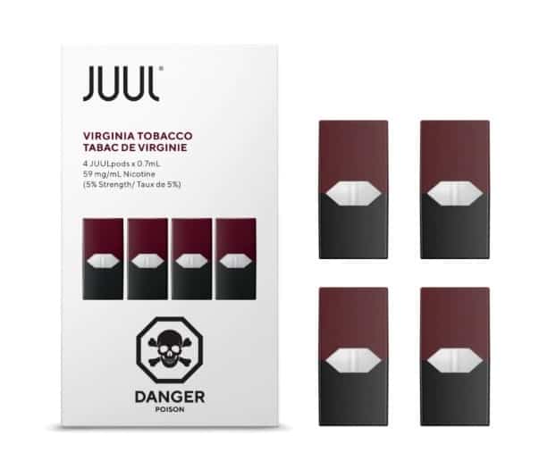 Juul Virginia Tobacco Pods Canada