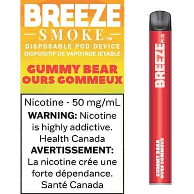 Breeze Gummy Bear Canada