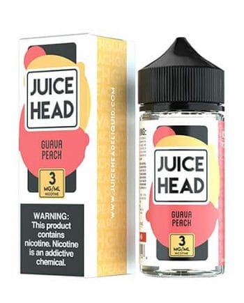 Juice Head E-Liquid 100ml Guava Peach Canada
