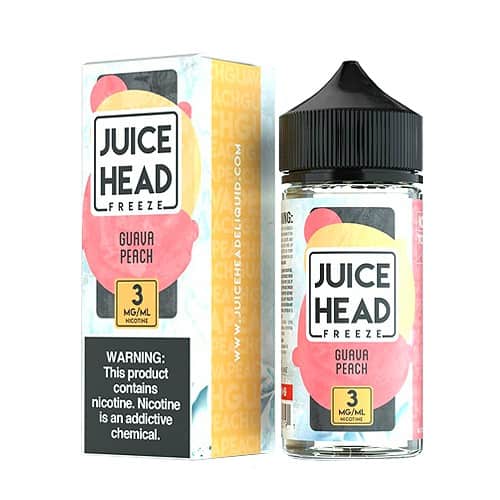 Juice Head E-Liquid 100ml Guava Peach Freeze Canada