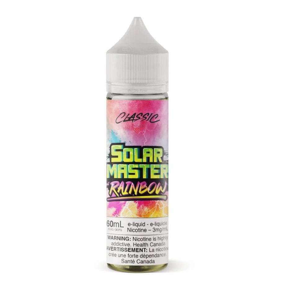 Solar Master Rainbow 60ml vape juice Canada