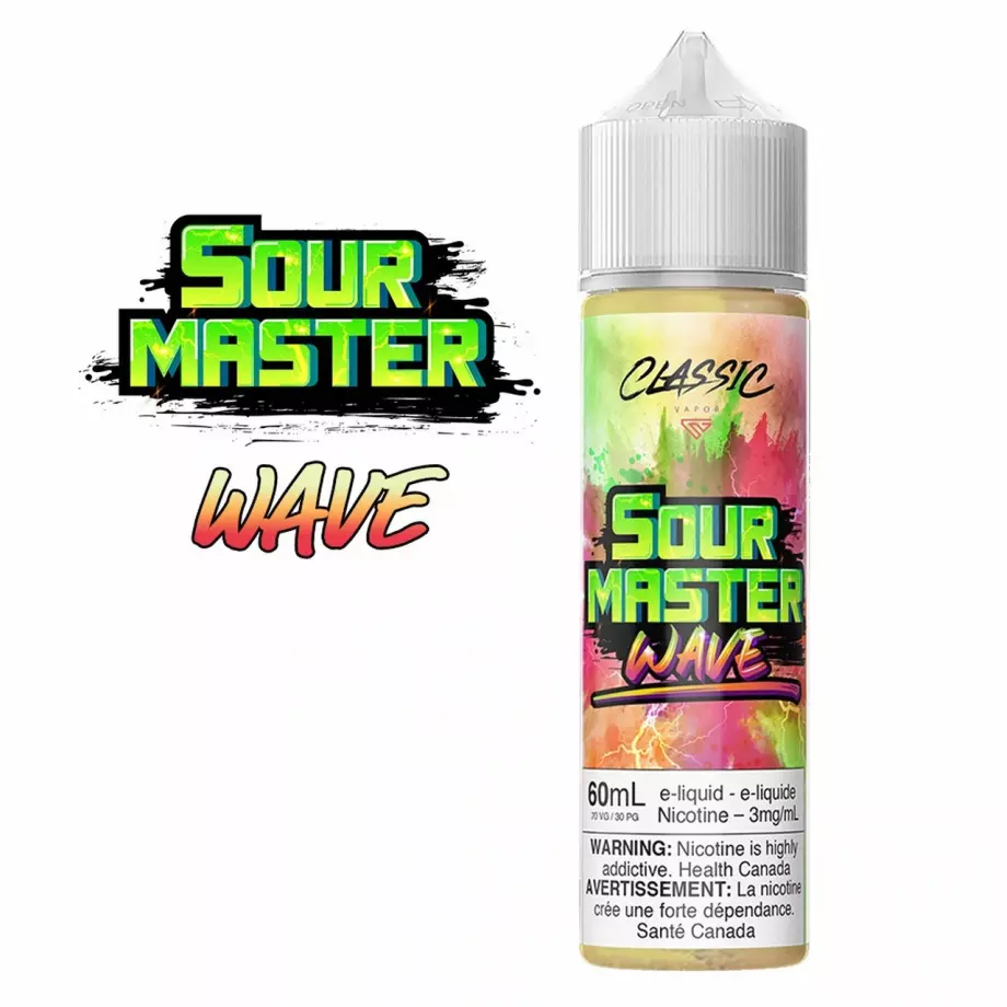 Sour Master E-Liquid 60ml Wave Canada