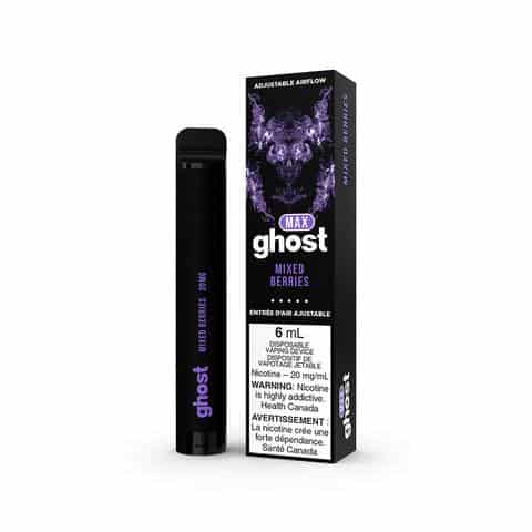 GHOST MAX Disposable Vape Pen MIXED BERRIES Canada