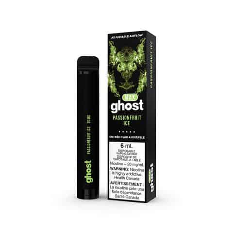 GHOST MAX Disposable Vape Pen PASSIONFRUIT ICE Canada