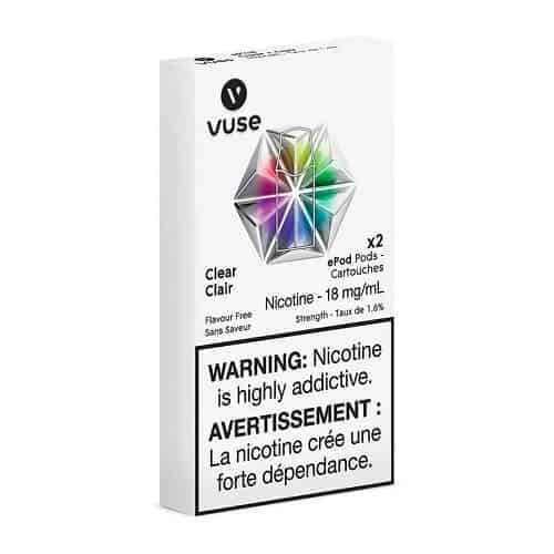 VUSE Clear Pods Canada