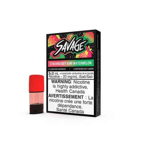 STLTH Savage Pods "Strawberry Kiwi Watermelon" Canada