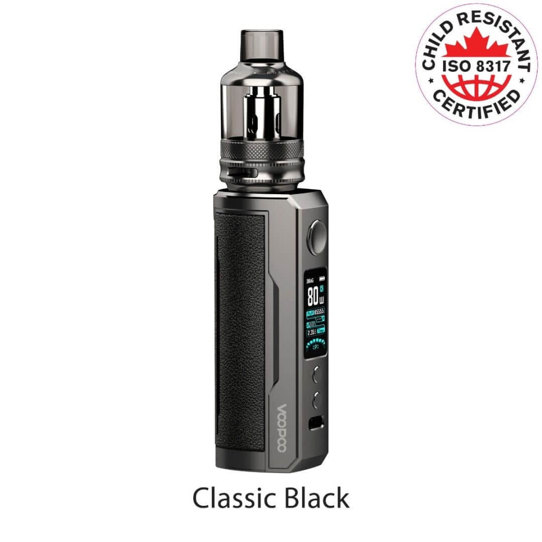 *CRC* VooPoo Drag X Plus Starter Kit "Classic Black" Canada