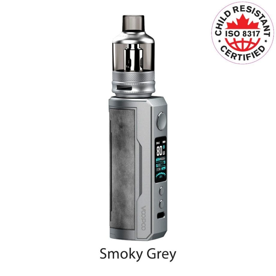 *CRC* VooPoo Drag X Plus Starter Kit "Smoky Grey" Canada