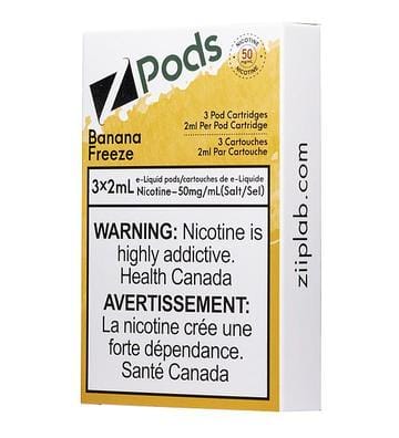 STLTH Z Pods 3-Pack "Banana Freeze" Canada