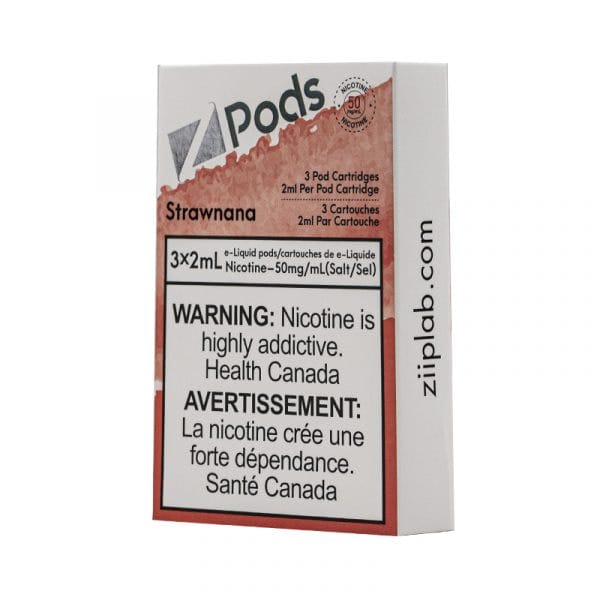 STLTH Z Pods 3-Pack "Strawnana" Canada