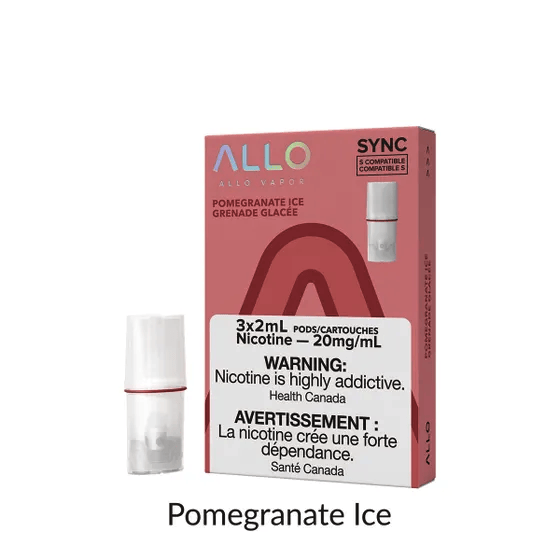 Allo Sync Pomegranate Ice Pods Canada