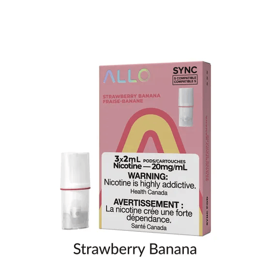 Allo Sync Strawberry Banana Pods Canada