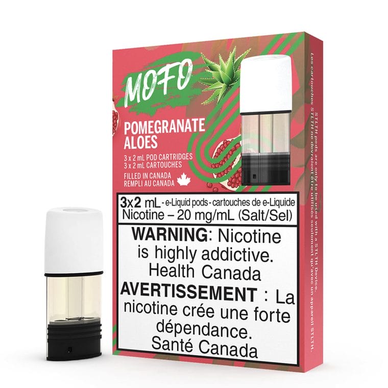 Pomegranate Aloe STLTH Pods by MOFO Canada