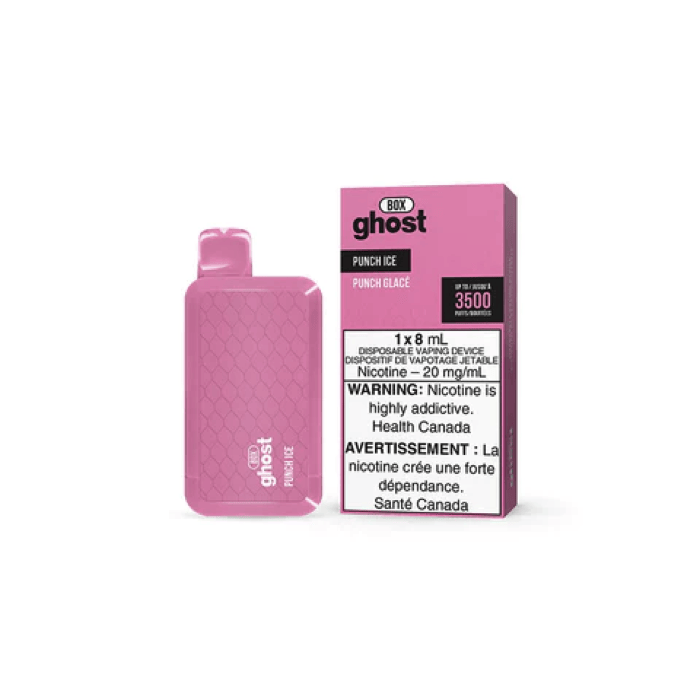 GHOST Box Punch Ice Disposable Canada