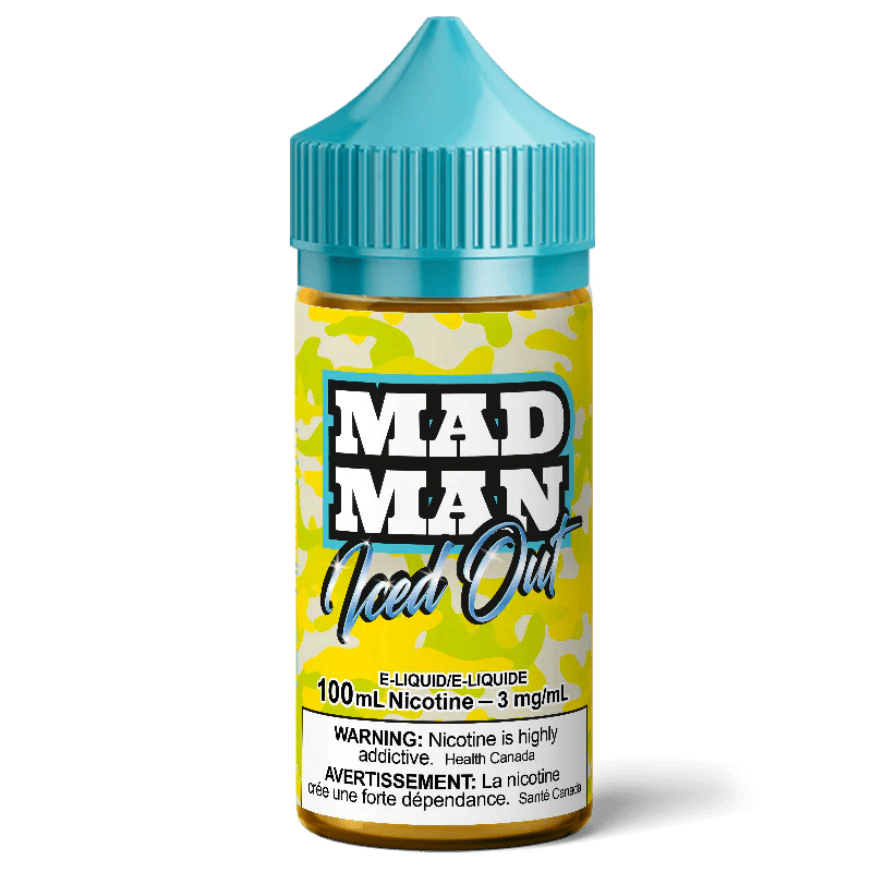 MAD MAN Iced Out Crazy Lemon 6mg 100ml Canada