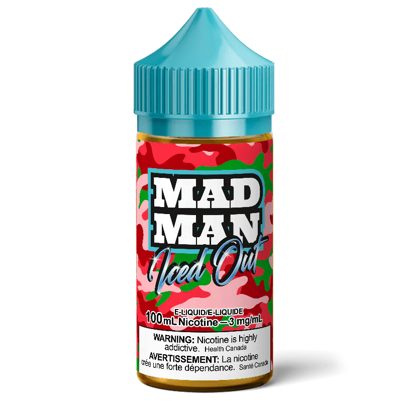MAD MAN Iced Out Crazy Watermelon 3mg 100ml Canada
