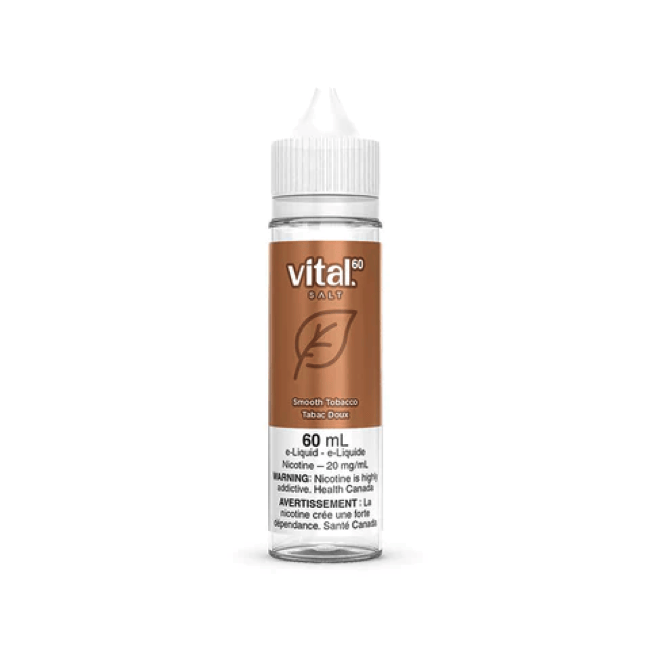 Vital Smooth Tobacco Nic Salt 60ml Canada