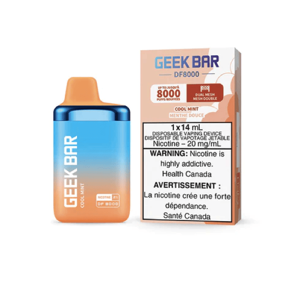 Geek Bar DF8000 Disposable Vape Cool Mint Canada