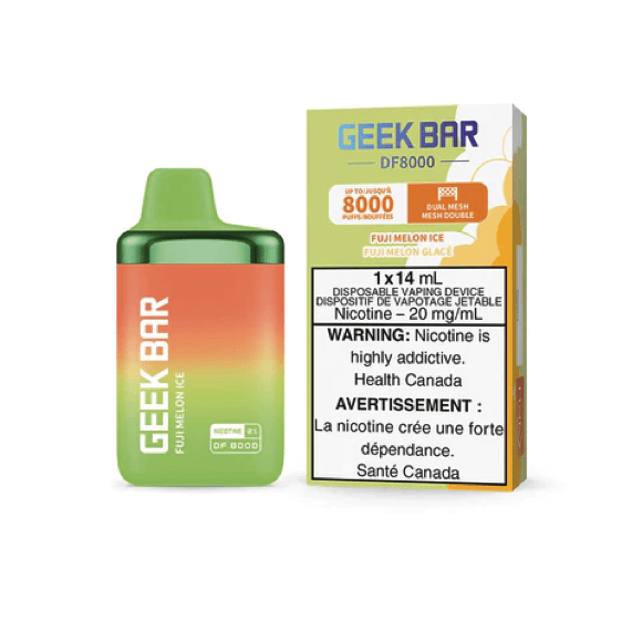 Geek Bar DF8000 Disposable Vape Fuji Melon Ice Canada