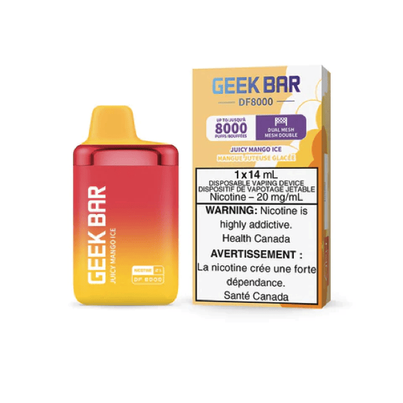 Geek Bar DF8000 Disposable Vape Mango Ice Canada