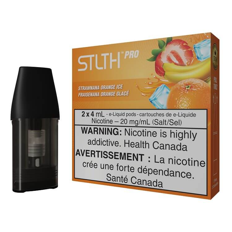 STLTH Pro Strawnana Orange Ice Pods Canada