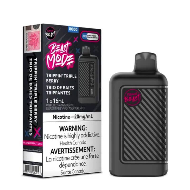 Flavour Beast Beast Mode 8K Disposable Triple Berry Canada