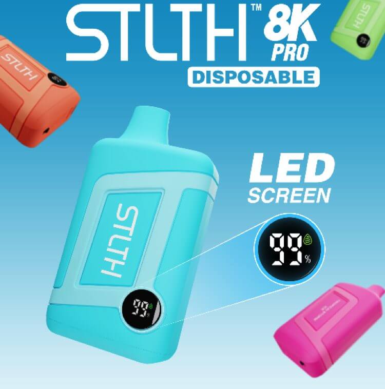 STLTH 8K Pro Disposable Vape Canada