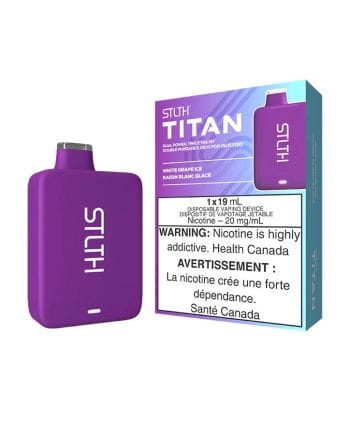 STLTH Titan Disposable White Grape Ice Canada